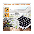 Pikkukuva 4 / 5: 10W USB Monoline Silikoni Aurinkoauto Ilmastointilaite Koiran Koppi WC