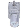 Pikkukuva 2 / 4: DC 24V Kierteinen Vaihdemoottori Säätimellä, Korkea Vääntö Mini Turbiinivaihde Roboteille Elektronisiin Lukkoihin 24V50RPM