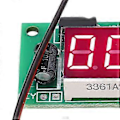 Miniatyrbild 3 av 4: Triggerräknarmodul 3-siffrig Röd Display Ackumulatormodul för Industriell Utrustning 716V