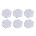 Miniatyrbild 4 av 5: Ljudisolerande Padding, 12 st Hexagon Akustikpaneler Ljudabsorberande Panel Hexagon Akustikpaneler Branschledande Standarder