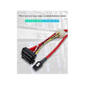 Miniatyrbillede 5 af 5: Mini Sas36p Sff 8087 Til Sas29p Sff-8482 Kabel Trans Kabel Mini Datakabel 1m