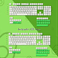 Miniatyrbilde 2 av 5: Avocado Design Keycaps for Cherry MX Gateron Kailh TTC Switch Mekanisk Gaming Tastatur Cherry Profil PBT 135 for Key