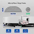 Miniatyrbilde 4 av 5: Moppeputer Refill for S8 MaxV Ultra / S8 Max Ultra Robotstøvsuger, Doble Vibrasjonsmoduler, Kantmoppeputer