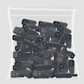 Miniatyrbillede 3 af 5: IEC C14 Hanstik Omløbelig Strømstik 3-benet IEC-C14 Stik Computer Strømkabel Adapter 10A 250V Sort Stik