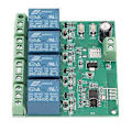Pikkukuva 1 / 4: 4-kanavainen relemoduuli ESP8266-siru WiFi langaton ohjaus neljän releen kortti elektronisille laitteille DC5V
