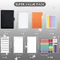 Miniatyrbillede 3 af 5: A6 Budget Binder med lynlåskuverter, kontantkuverter til budgettering, My Izer Plr For