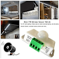 Miniatyrbillede 4 af 5: Pir Infd Bevægelsessensor Detektor, 12v-24v Strip Bevægelsessensor S, Til Bord Cabi