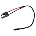 Miniatyrbillede 4 af 5: DC5521 Solpanel Konnektor Solcelle Inverter Konnektor Solenergi 0.5m Adapter