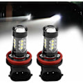 Pikkukuva 4 / 5: H8 H11 Led-polttimot Xtreme Super Bright 6000k 2 kpl H11 H8 12v-24v 80w Auton suurtehoiset sumuvalot Led-päiväajovalot H11 Led-sumuvalot