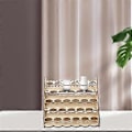 Miniatyrbillede 3 af 5: Model Maling Organizer Simpel Multi-Lag Delikat Praktisk Malingholder DIY Pigmenthylde med Flere Slots B
