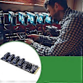 Pikkukuva 3 / 5: M.2 KEY-M NVME PCI-E - 4 Port SATA3.0 Laajennus Kovalevy HDD SSD Adapteri Lisäkortit Ajurivapaa JMB582
