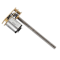 Pikkukuva 2 / 5: 1024GA20 DC 6V/12V Kierre Flip N20 Vaihdemoottori M4 x 55mm Akseli (12V 200RPM)