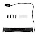 Pikkukuva 2 / 5: Auton USB Type-C -jakaja-adapteri Pikalaturi Shunt HUB -telakointiasema JETOUR Traveler T2 2023 -malliin