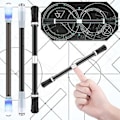 Miniatyrbillede 4 af 5: 3 Stk. Spinning Pen Finr Pen Gaming Spinning Pen Mod Studerende Ligesom Fidt Pen Finr Roterende Pe