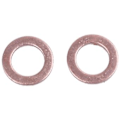 Miniatyrbillede 5 af 5: 50 stk. kobber knuse skive flad tætningsring fitting 6mm X 10mm X 1mm