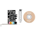 Miniatyrbilde 1 av 5: Pcie Lyd 5.1, Pci Surround 3d O For PC Med Høy Lydytelse