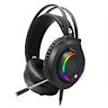 Pikkukuva 1 / 4: Kuulokkeet mikrofonilla tietokoneelle PC-kannettavalle 40 mm Hi-fi-magneettikaiuttimet