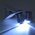 Miniatyrbillede 1 af 5: 60X Forstørrelsesglas LED Mini Bærbart Mikroskop Mobiltelefon Forstørrer til Smykkevurdering Maleri Reparation