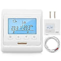 Miniatyrbilde 2 av 5: 16A 230V LCD Programmerbar Varmegulv Varme Romtermostat Termoregulator Temperaturkontroller Manuell Mekanisk