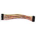 Pikkukuva 1 / 5: ATX PSU 24-nastainen virtajohdon jatkokaapeli 30 cm emolevylle, 24-nastainen uros - naaras
