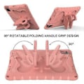 Miniatyrbillede 3 af 5: Børnetablet Cover til Pro 11 tommer 2024 Stødsikkert Cover Skal Stativ Etuier EVA Stativ Etui Pink
