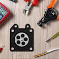 Miniatyrbillede 3 af 5: Karburator Dele Motorsav Karburator Membran Puder Reparationsdele Målingsmembran Pakninger Til Zama