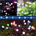 Pikkukuva 5 / 5: 2 kpl LED aurinko S nurmikko- ja maadoituspistoke S En Rot Outdoor Ing
