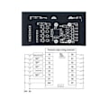 Miniatyrbild 3 av 5: Fx1n-10mt Indrial Board Modul Ingång / Utgång Med Styrskena Relämodul