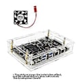 Miniatyrbilde 4 av 5: For Banana Pi F3 -F3 Akryl Etui Transparent Skall Beskyttende for Banana Pi -F3 Utviklingskort med Vifte