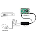 Miniatyrbillede 4 af 5: Poe Modul Isoleret Splitter 48v Til 5v2.4a Usb Interface Splitter
