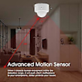 Miniatyrbilde 2 av 5: ZigBee Bevegelsessensor Alarm Smart Kroppsinduksjon PIR Sensor 5m 120-graders Deteksjonsrekkevidde APP Kontroll Sanntidsovervåking Intelligent Kobling