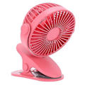 Miniatyrbillede 5 af 5: Klapvognsventilator, rød skrivebordsklemmeventilator USB-ventilator Klemmeventilator Gennembrudsteknologi