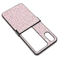 Miniatyrbillede 3 af 5: Flip Screen Telefoncover Slidstærkt Perfekt Pasform Glitter Design Let at Rengøre Cover til Oppo Find N2 Flip Pink