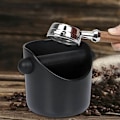 Miniatyrbilde 4 av 5: Kaffegrutbeholder, kaffegrutbeholder, kaffegrutbeholder, avfallsbeholder for kaffegrut, avfallsbeholder for pulver, brun kaffeboks