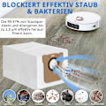 Miniatyrbillede 4 af 4: 10 stk. Støvposer til Dreame L10s Ultra/Xiaomi X10+/ Dreame L10 Ultra Robotstøvsugere, Udskiftningstilbehørssæt, 2,5L Kapacitet