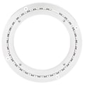 Miniatyrbillede 1 af 5: Kraftig Roterende Drejeskive i Aluminiumlegering Rund Glat Lydløs Spisebordsplade 8in