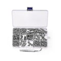 Miniatyrbild 5 av 5: 254 st/lot Kit för bakplåtsmontering med förvaringslåda för elgitarr DIY-verktyg, silver