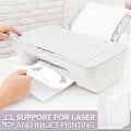 Miniatyrbild 3 av 5: 100-pack Vellumkuvert för 5x7-inbjudningar, Förvikta Vellumomslag, Bröllops- och födelsedagsinbjudningspapper, Bröllop