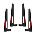 Miniatyrbild 5 av 5: 4st 2.4g/5g Wifi Antenn Sma Intern Adapter