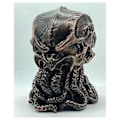 Miniatyrbillede 5 af 5: Bronze Guld Cthulhu Statue Cthulhu Kranie Resin Ornament Blæksprutte