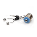 Miniatyrbild 5 av 5: 2st Dubbel Bi-keramisk Spets Flugbindnings Bobbin H För Bobbin Ing Beten