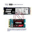 Pikkukuva 2 / 4: M.2 - SATA -sovitinkortti, kaksoisporttinen M.2 NGFF SSD - SATA-liitäntämuunnin, 2230–2280 M2 SSD -kokoihin