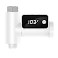 Miniatyrbilde 1 av 4: LED Digital Dusjtermometer 0~100 (41~185) Baby Badevanntemperatur Monitor 360-graders Roterende Display Celsius/ Fahrenheit Bryter For Barn