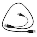 Pikkukuva 4 / 5: Usb 2.0 Type A - Kaksois-Usb A Y-jakokaapeli