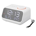 Miniatyrbild 4 av 5: LED Elektrisk Väckarklocka, Väckarklockradio LED Digital Väckarklocka Musik Väckarklocka Anmärkningsvärd Klarhet