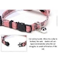 Miniatyrbild 3 av 5: F-Söt Katt Halsband Liten Valp Katt Hund Halsband Rosett Kattunge Halsband Rosett Hänge med Bjällra för Hund Katt