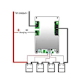 Miniatyrbillede 4 af 5: 2 stk. 4s 12v 100a Bms Lifepo4 Batteribeskyttelseskredsløbskort