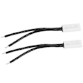 Miniatyrbillede 3 af 5: 2 stk. KSD9700 Normalt Lukket Temperaturkontrolkontakt, Termisk Beskyttelse, Plastikprobe, 115℃, Overophedningsbeskyttelse, Sikkerhed for Husholdningsapparater