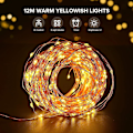 Pikkukuva 2 / 5: Valosarja, 24m [2 pakkausta], 240 LED, IP65 vedenpitävä, 8 tilaa