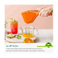Miniatyrbillede 4 af 5: Lemon Fluicer, nem citronpresser, juicer der kan foldes flad for pladsbesparende opbevaring. (ye